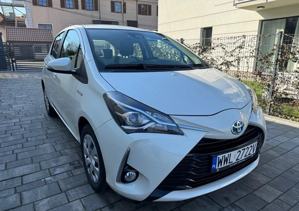Toyota Yaris cena 52500 przebieg: 57000, rok produkcji 2018 z Warszawa małe 121